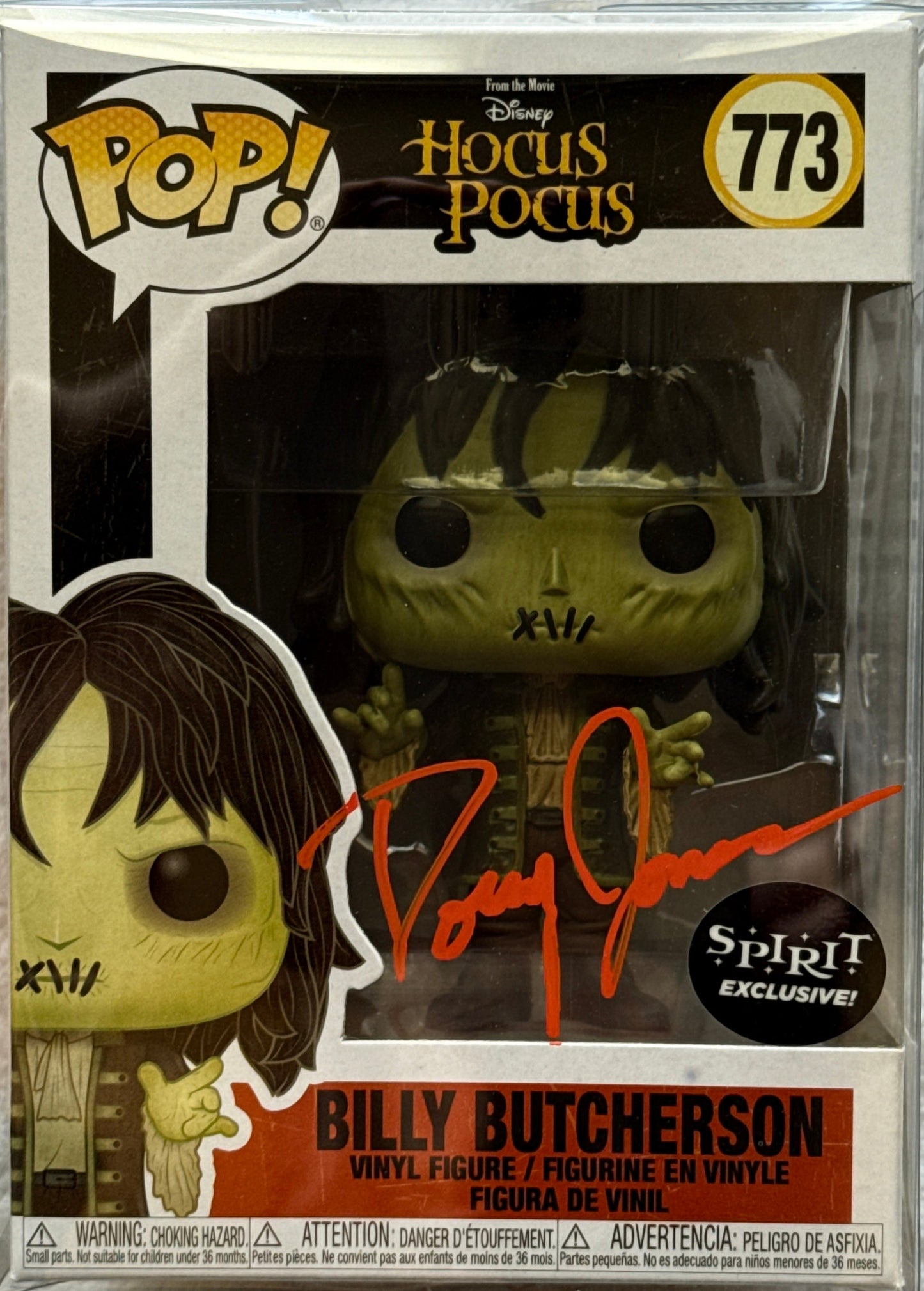 Doug Jones "Hocus Pocus" signed Funko POP