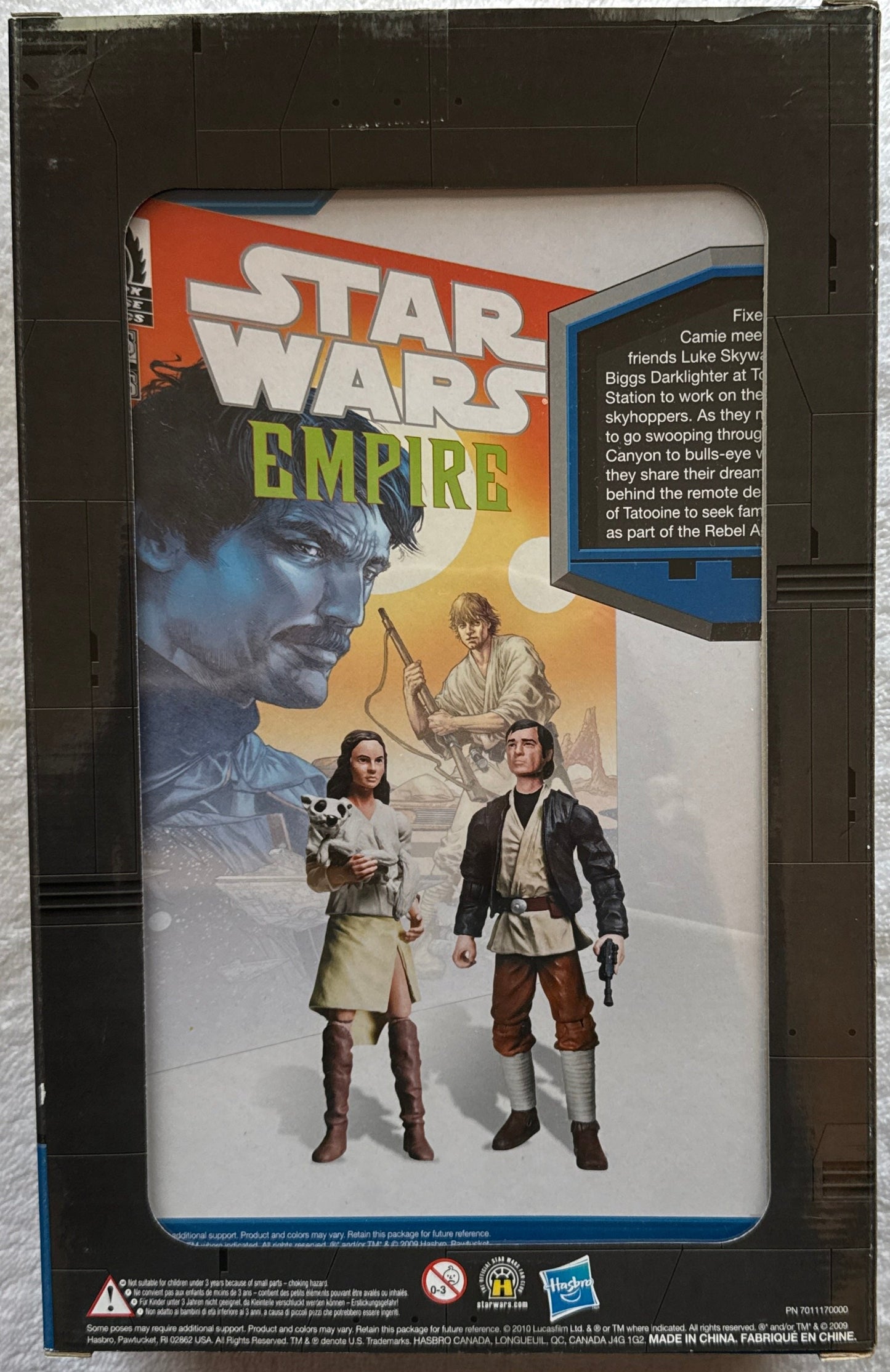Anthony Forrest & Skyler Bible "Star Wars Empire #8" dual signed action figure set