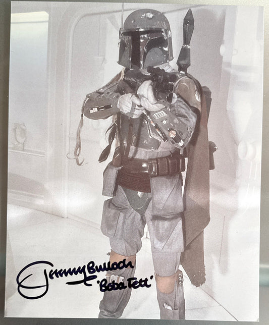 Jeremy Bulloch "Star Wars The Empire Strikes Back" signed 8x10 photo