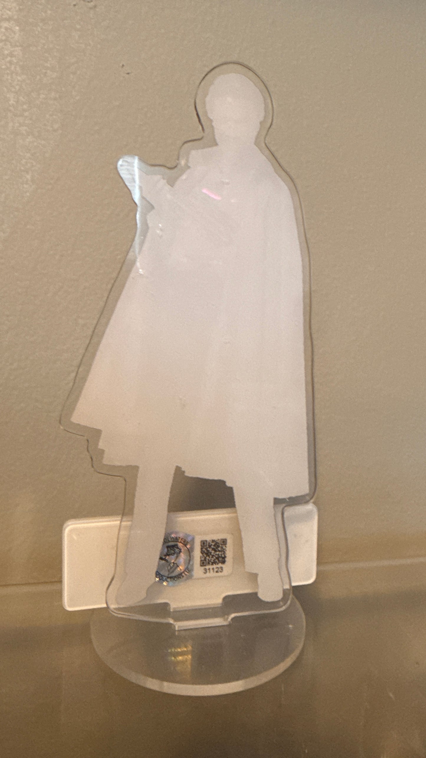 Billy Dee Williams "Star Wars The Empire Strikes Back" signed table-top acrylic display