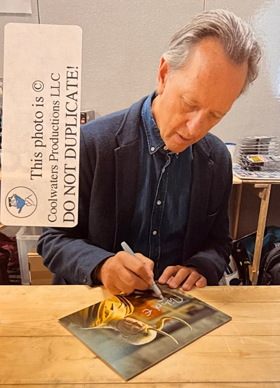 Richard E. Grant "Loki" signed 8x10 photo