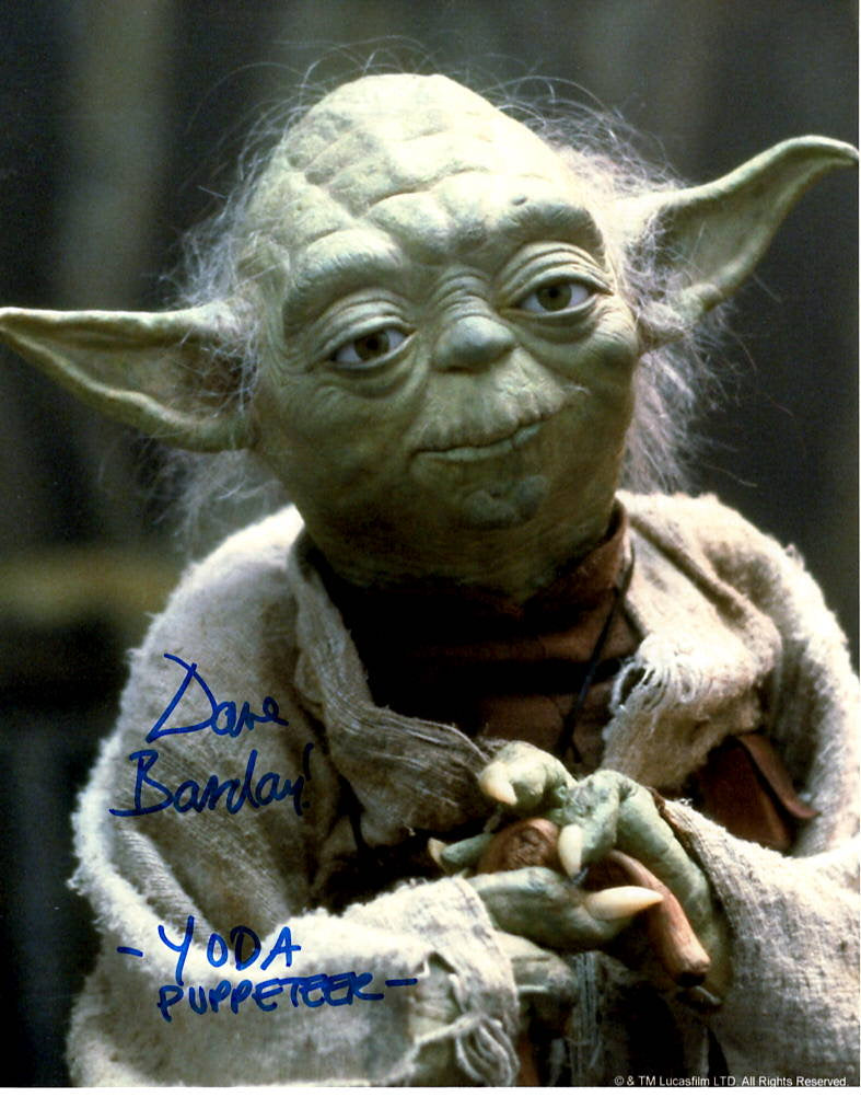 Dave Barclay "Star Wars The Empire Strikes Back" signed 8x10 photo
