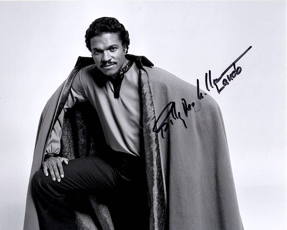 Billy Dee Williams "Star Wars The Empire Strikes Back" signed 8x10 photo