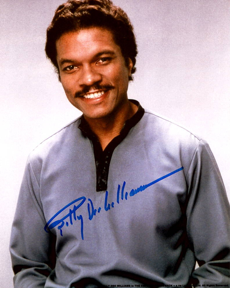 Billy Dee Williams "Star Wars The Empire Strikes Back" signed 8x10 photo