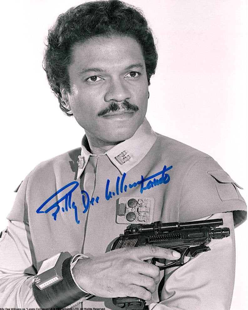 Billy Dee Williams "Star Wars Return of the Jedi" signed 8x10 photo