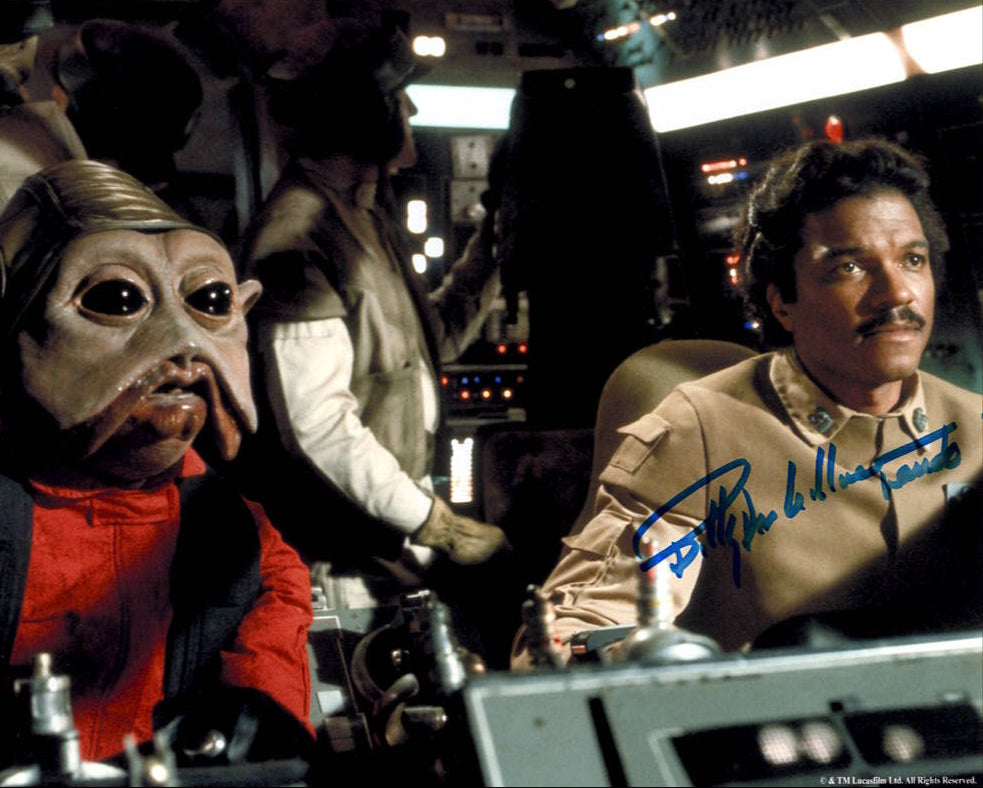 Billy Dee Williams "Star Wars Return of the Jedi" signed 8x10 photo