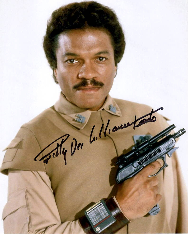 Billy Dee Williams "Star Wars Return of the Jedi" signed 8x10 photo