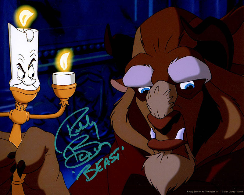 Robby Benson "Beauty and the Beast" signed 8x10 photo