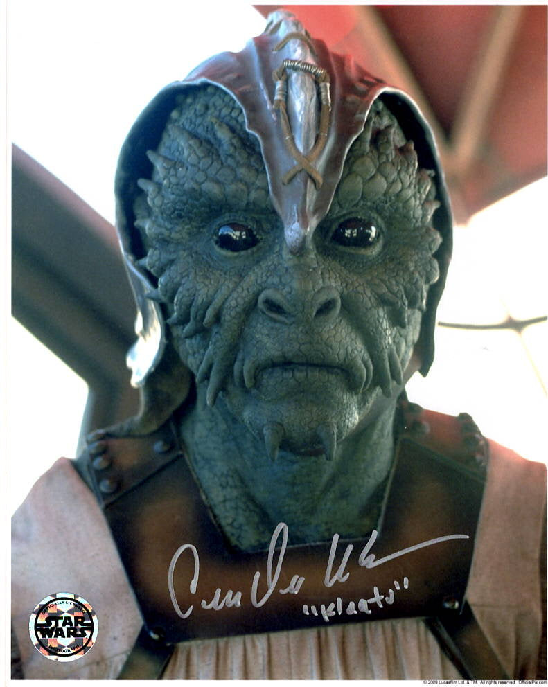 Corey Dee Williams "Star Wars Return of the Jedi" signed 8x10 photo