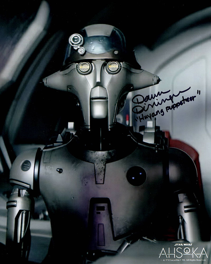 Dawn Dininger "Star Wars Ahsoka" signed 8x10 photo