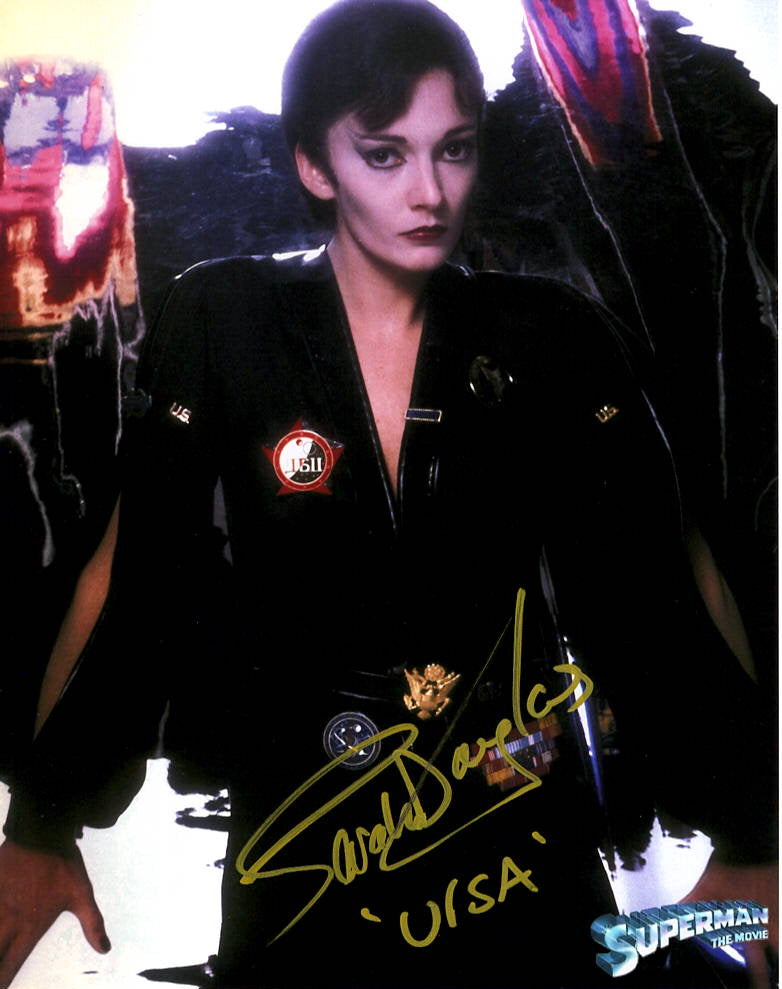 Sarah Douglas "SUPERMAN The Movie" signed 8x10 photo