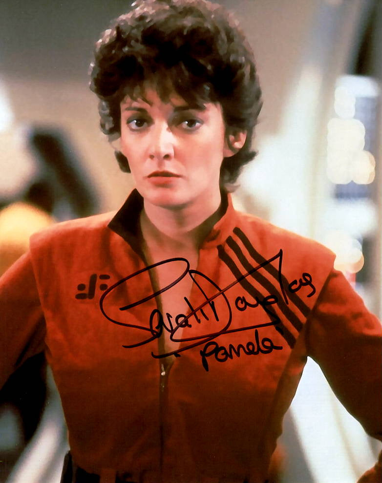 Sarah Douglas "V The Mini Series" signed 8x10 photo