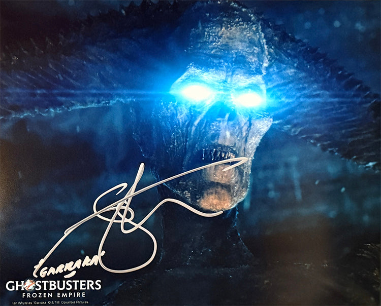 Ian Whyte "Ghostbusters Frozen Empire" signed 8x10 photo