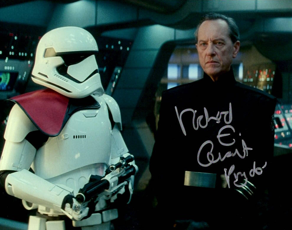 Richard E. Grant "Star Wars The Rise of Skywalker" signed 8x10 photo