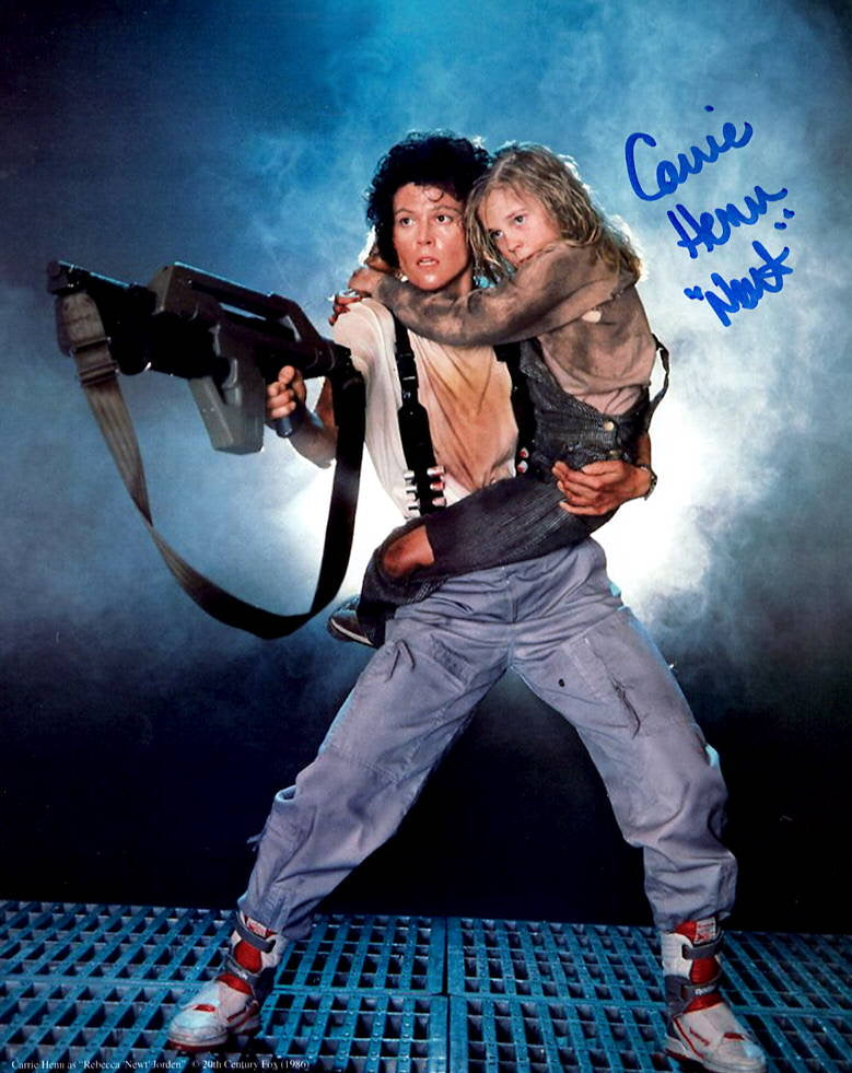 Carrie Henn "ALIENS" signed 8x10 photo
