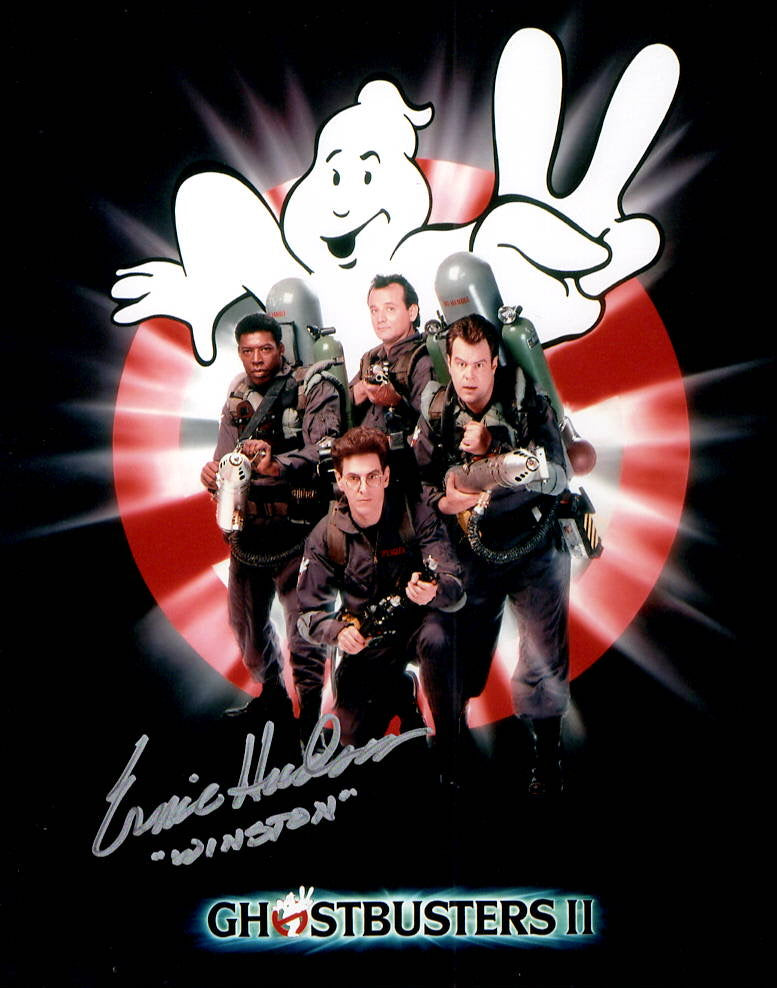 Ernie Hudson "Ghostbusters 2" signed 8x10 photo