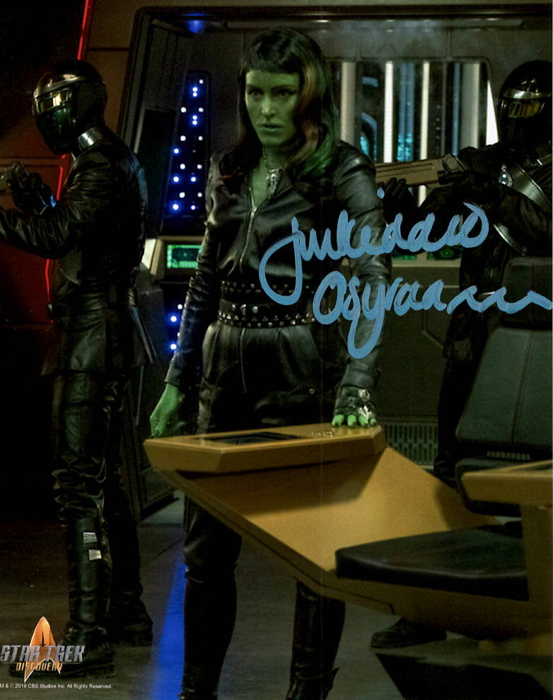 Janet Kidder "Star Trek Discovery" signed 8x10 photo