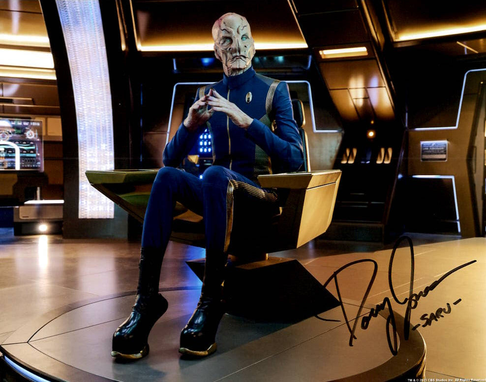 Doug Jones "Star Trek Discovery" signed 8x10 photo