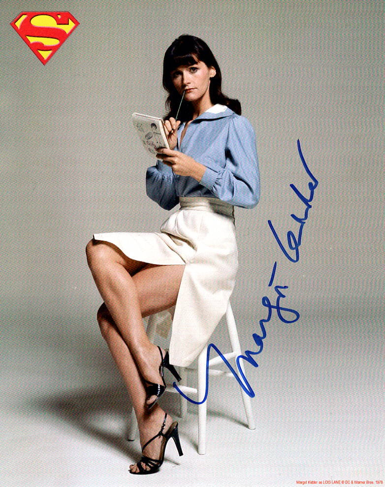 Margot Kidder "SUPERMAN The Movie" signed 8x10 photo