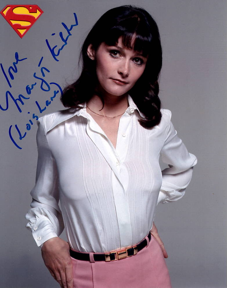 Margot Kidder "SUPERMAN The Movie" signed 8x10 photo