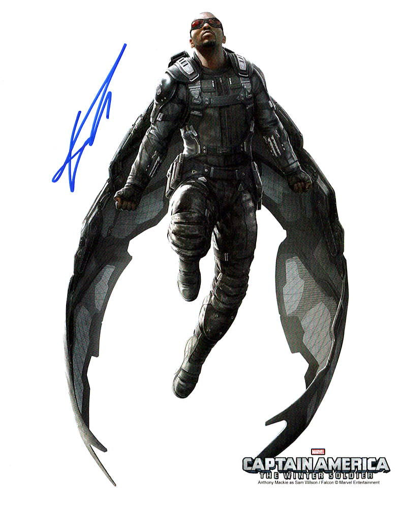 Anthony Mackie "Captain America The Winter Soldier" signed 8x10 photo