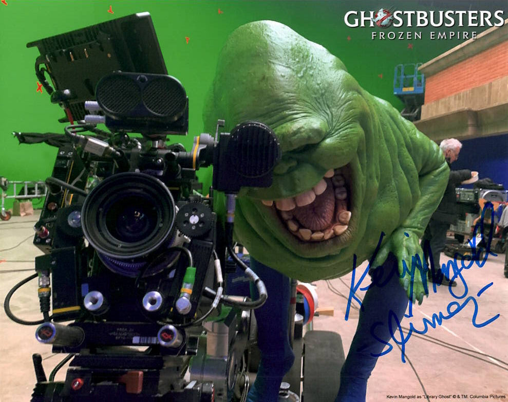 Kevin Mangold "Ghostbusters Frozen Empire" signed 8x10 photo