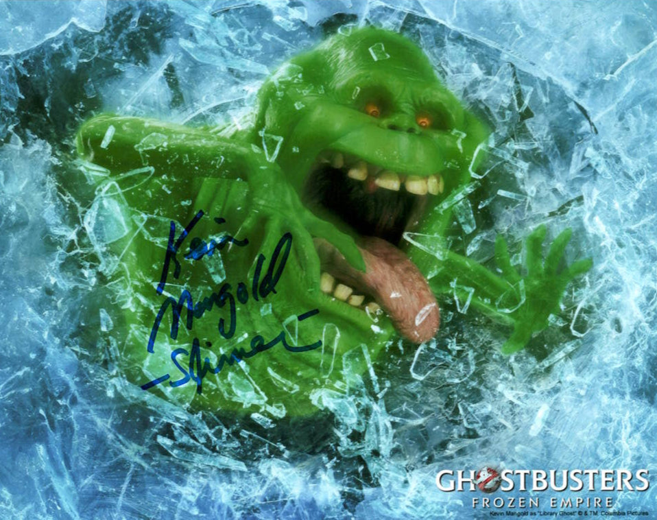Kevin Mangold "Ghostbusters Frozen Empire" signed 8x10 photo