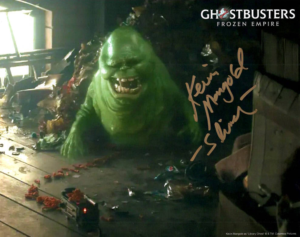 Kevin Mangold "Ghostbusters Frozen Empire" signed 8x10 photo