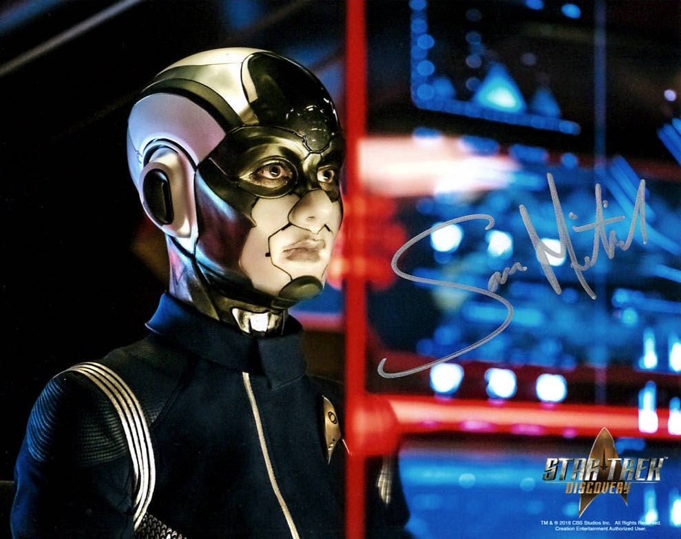 Sara Mitich "Star Trek Discovery" signed 8x10 photo
