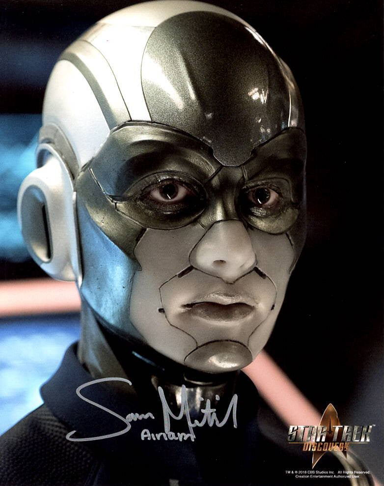 Sara Mitich 'Star Trek Discovery" signed 8x10 photo