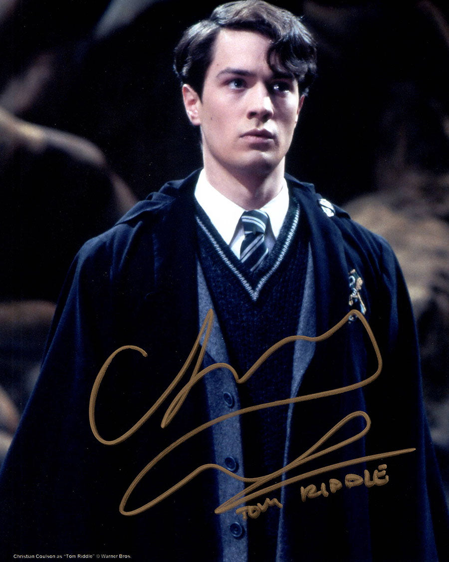 Christian Coulson "Harry Potter and the Chamber of Secrets" signed 8x10 photo