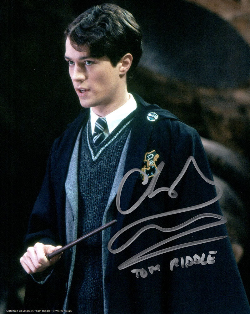 Christian Coulson "Harry Potter and the Chamber of Secrets" signed 8x10 photo