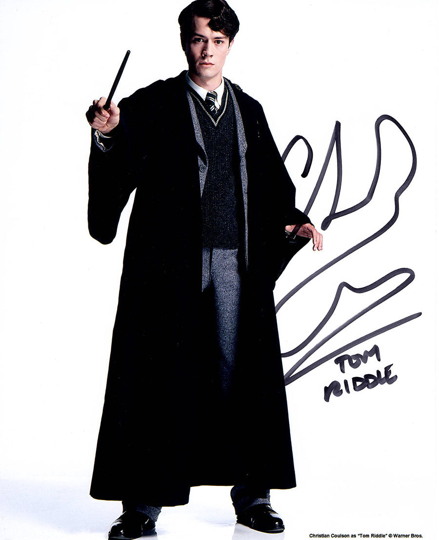 Christian Coulson "Harry Potter and the Chamber of Secrets" signed 8x10 photo
