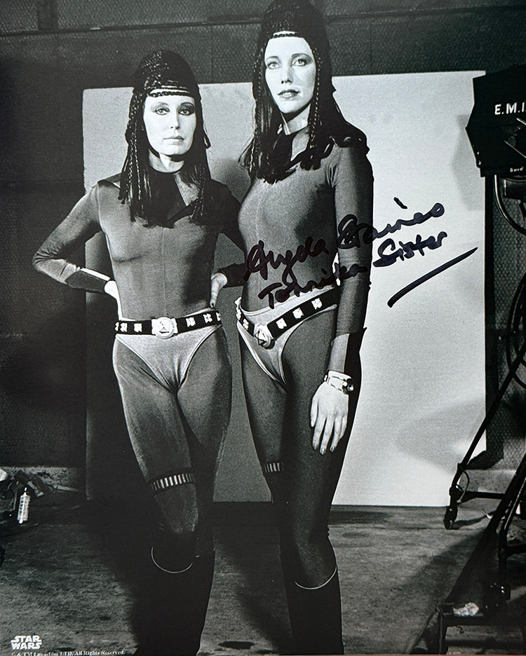 Angela Staines "Star Wars A New Hope" signed 8x10 photo