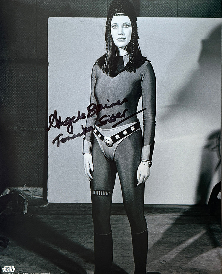 Angela Staines "Star Wars A New Hope" signed 8x10 photo