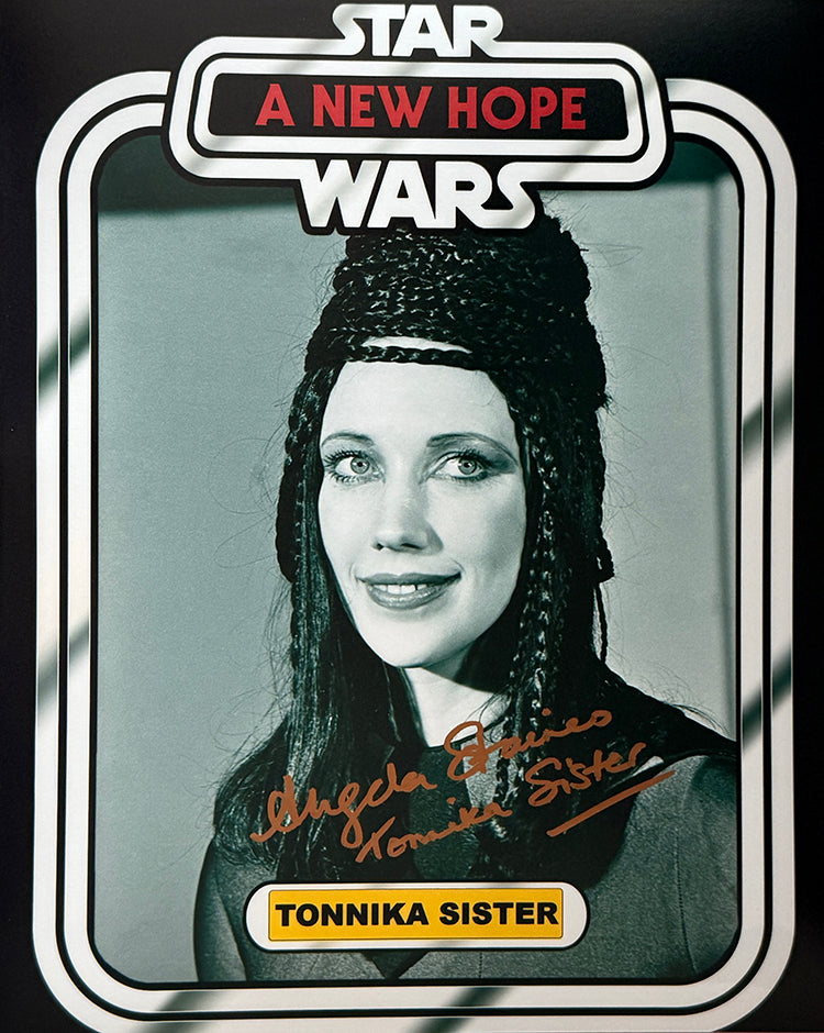 Angela Staines "Star Wars A New Hope" signed 8x10 photo