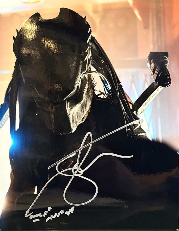 Ian Whyte "AVP-R" signed 8x10 photo