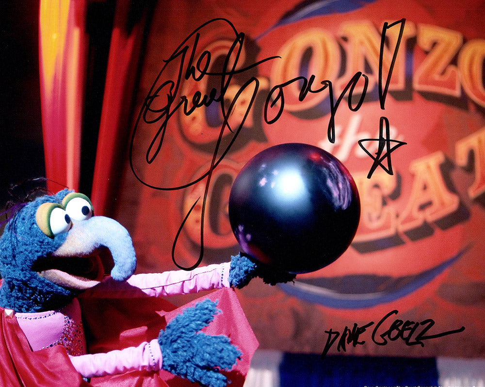 Dave Goelz "The Muppets" signed 8x10 photo
