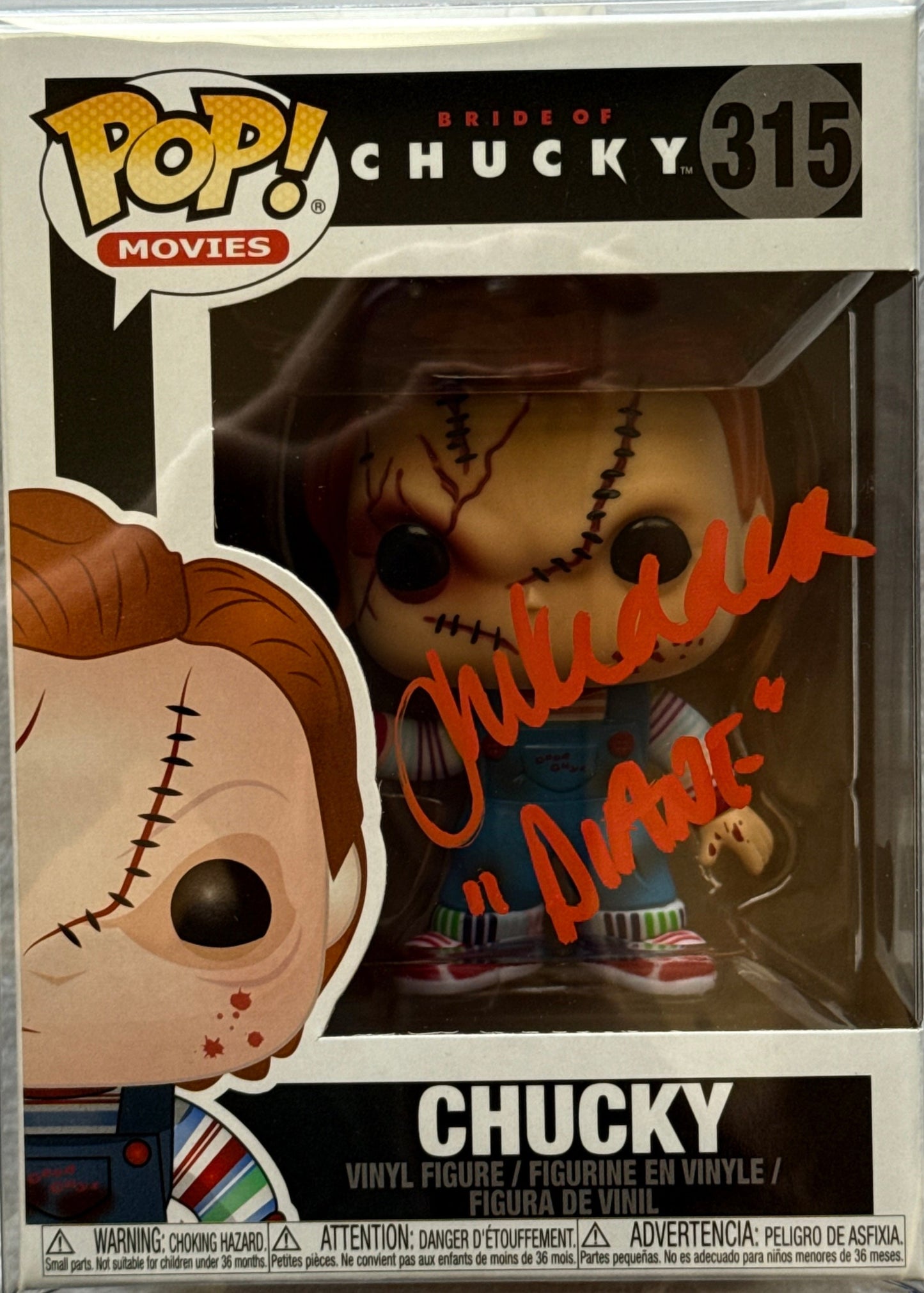 Janet Kidder "Bride of Chucky" signed Funko POP