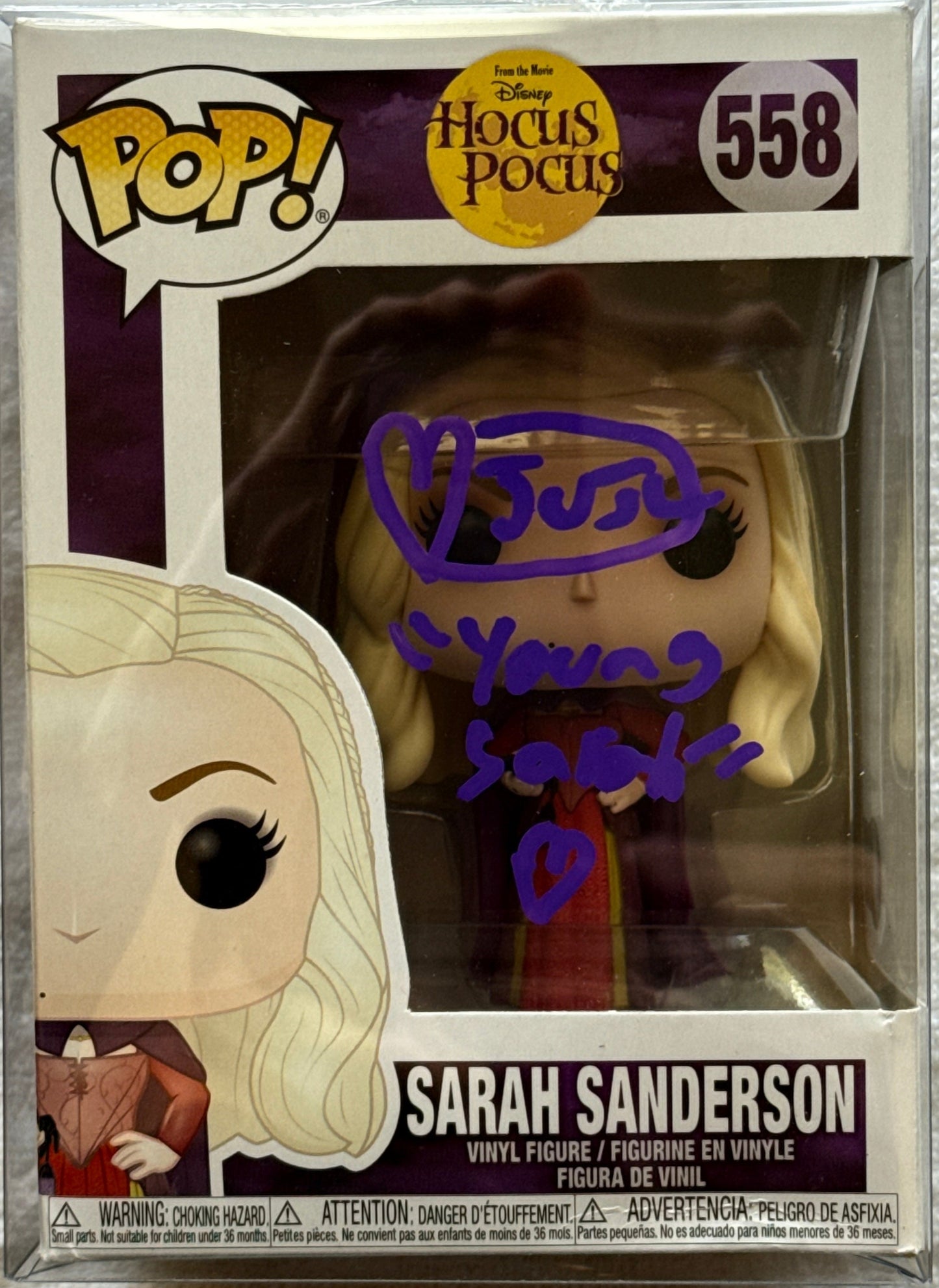 Juju Brener "Hocus Pocus 2" signed Funko POP