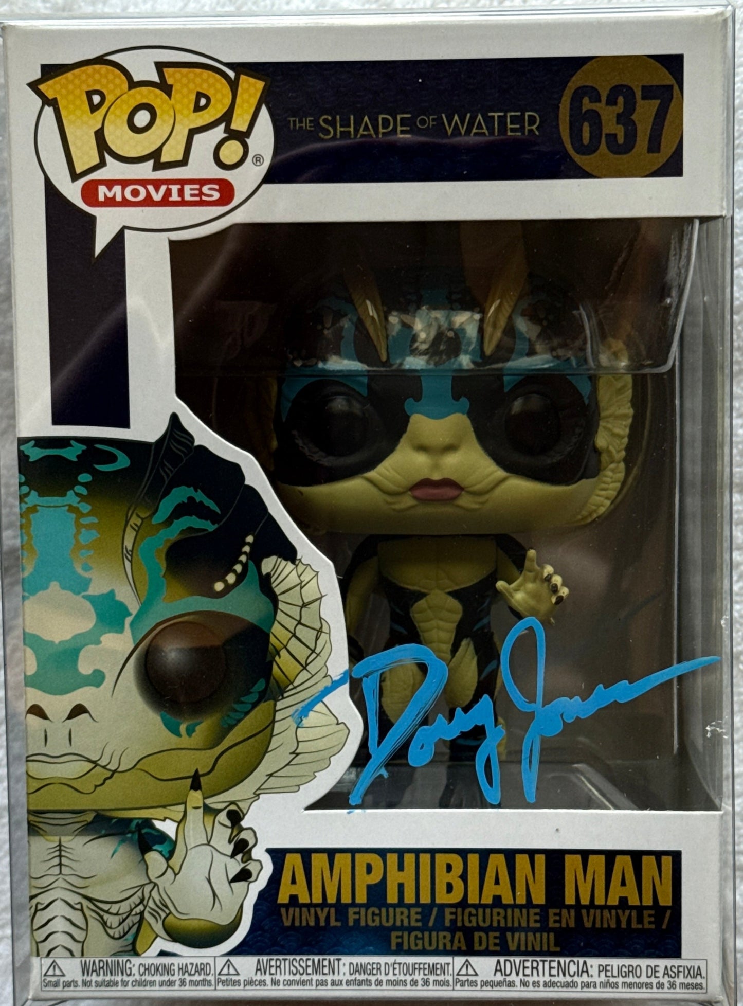 Doug Jones "The Shape of Water" signed Funko POP