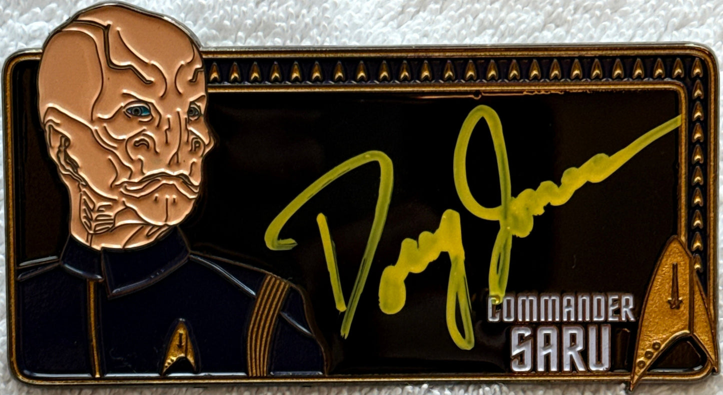 Doug Jones "Star Trek Discovery" signed Fan Sets limited edition pin