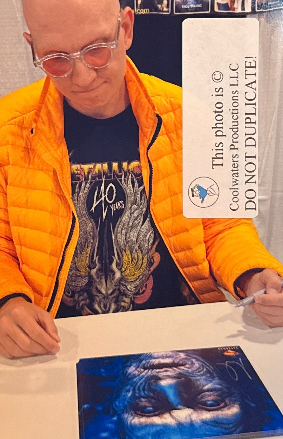 Anthony Carrigan "SUPERMAN 2025" signed 8x10 photo WITH FREE METAMORPHO PIN