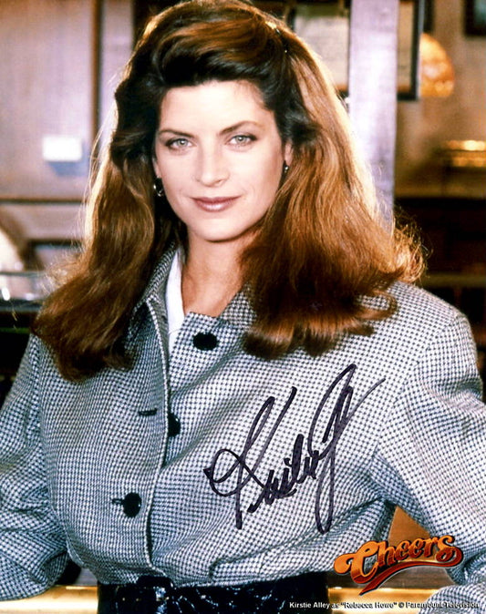 Kirstie Alley "CHEERS" signed 8x10 photo