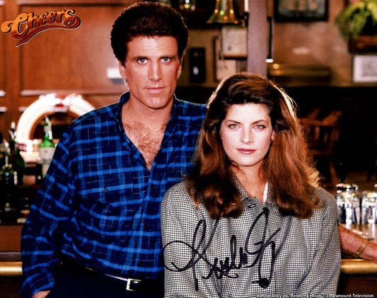 Kirstie Alley "CHEERS" signed 8x10 photo