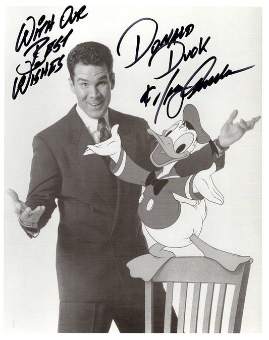 Tony Anselmo "Disney's Donald Duck" signed 8x10 photo