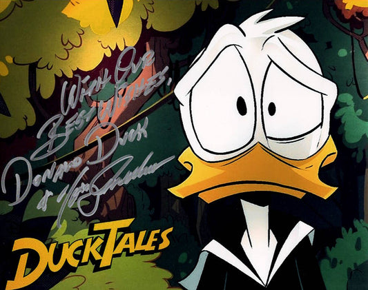 Tony Anselmo "Disney's Donald Duck - Duck Tales" signed 8x10 photo