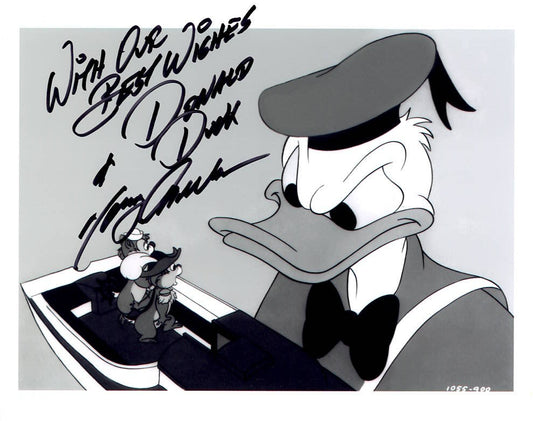 Tony Anselmo "Disney's Donald Duck" signed 8x10 photo