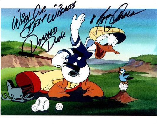 Tony Anselmo "Disney's Donald Duck" signed 8x10 photo
