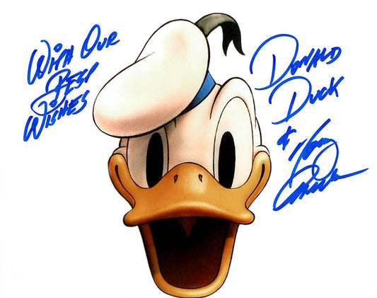 Tony Anselmo "Disney's Donald Duck" signed 8x10 photo